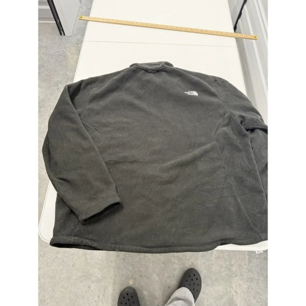 The North Face Fleece Jacket Full Zip Black‎ Men's Size Large